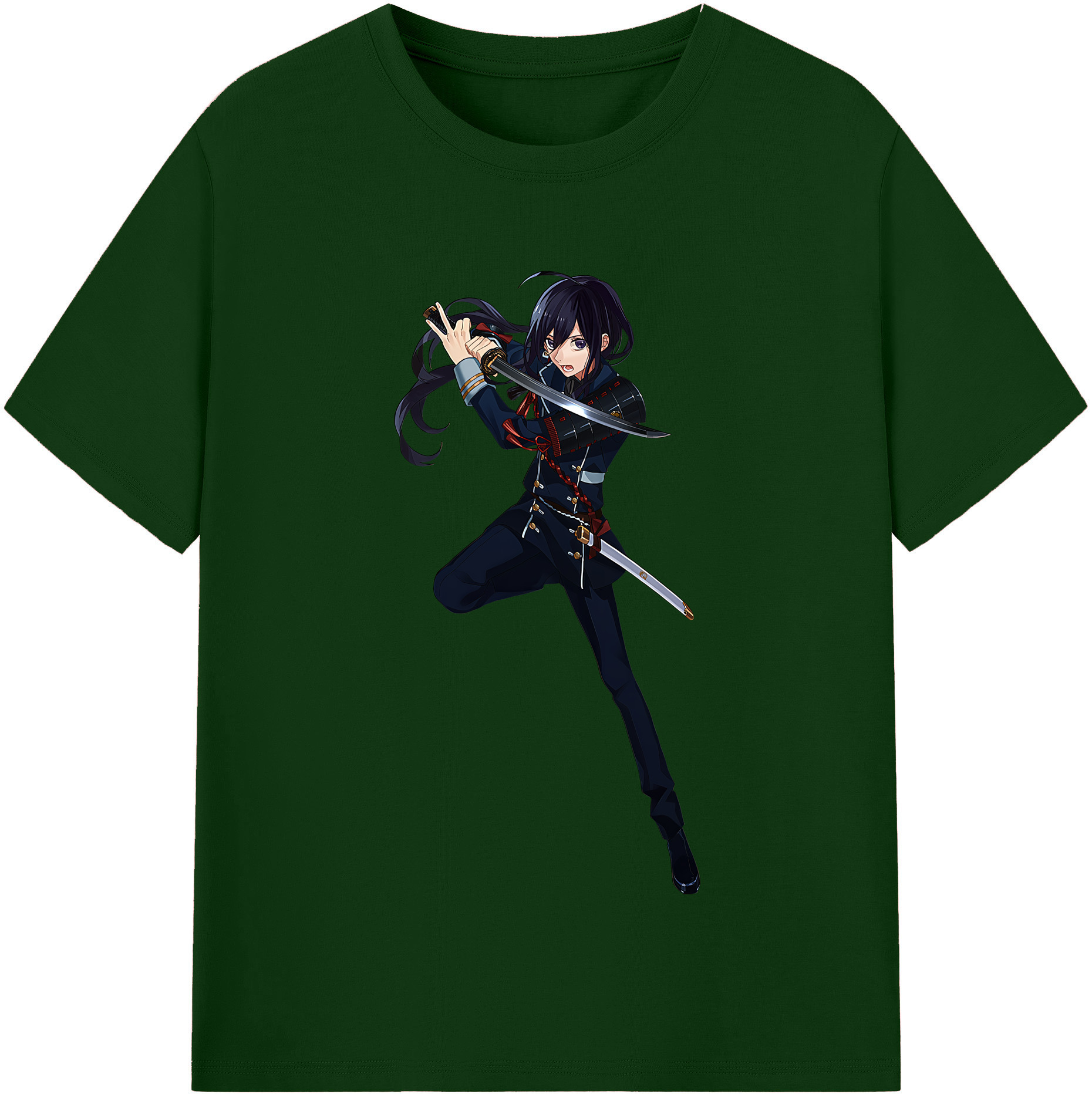 （画像用） 刀剣乱舞 Touken Ranbu 綿100％半袖Tシャツ（フロントプリント）